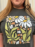 Boho Floral Tshirt