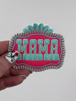 Pink Mama Buckle Adhesive Patch