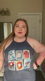 Baseball Stamps Comfort Colors Tee