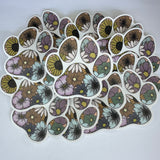 Floral Paw Print Waterproof Sticker