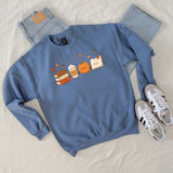 Fall Book Doodles Crewneck