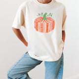 Book Pink Pumpkin Comfort Colors Tee