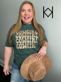 Cowgirl Stack Tshirt