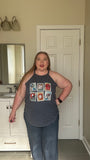 Baseball Stamps Comfort Colors Tee