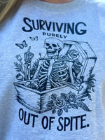 Surviving Out of Spite Crewneck