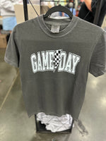 Gameday Lightning Bolt Checker Tshirt