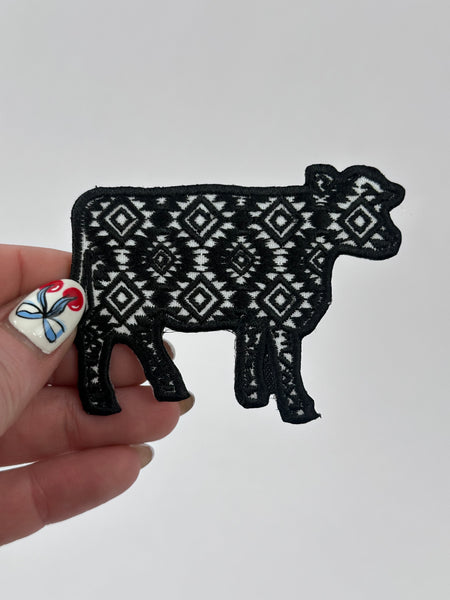 Aztec Cow Adhesive Patch