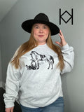 Wild Western Friendship Crewneck