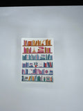 Books On Shelf Waterproof Sticker