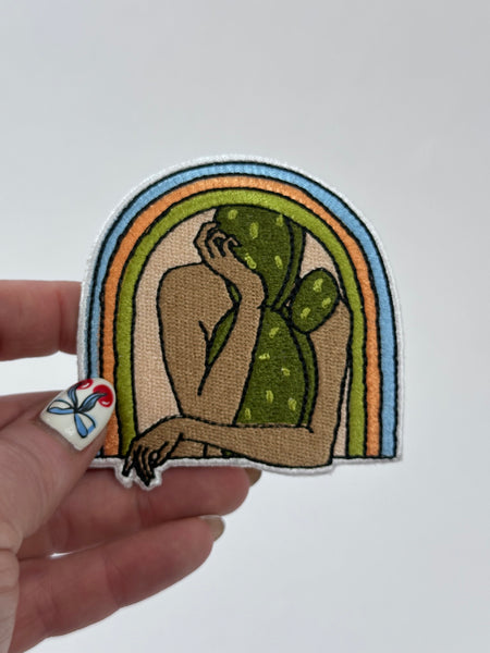 Hug A Cactus Adhesive Patch