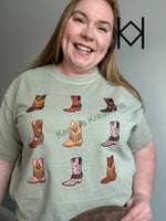 Brown Boots Stack Tshirt