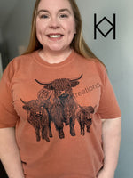 Highland Cows Tshirt