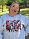 Friends Bubblegum Horror Crewneck