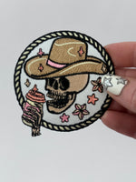 Coffee Skull Adhesive Patch