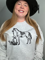 Wild Western Friendship Crewneck