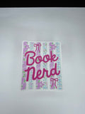 Book Nerd Waterproof Sticker