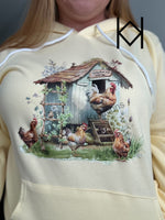 Chicken Butt Hut Bella Canvas Hoodie