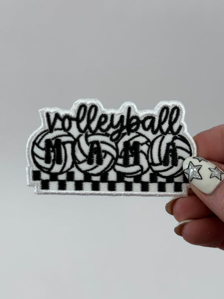 Volleyball Mama Adhesive Patch