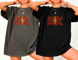 ACDC Grunge Band Comfort Colors Tee