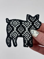 Aztec Pig Adhesive Patch