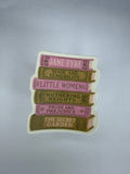 Jane Eyre Waterproof Sticker