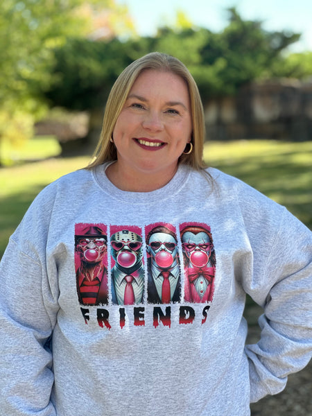 Friends Bubblegum Horror Crewneck