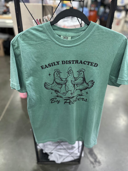 Easily Distracted Peckers Tshirt
