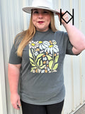 Boho Floral Tshirt