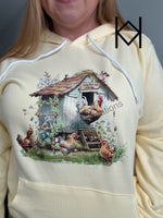 Chicken Butt Hut Bella Canvas Hoodie