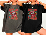 Rolling Stones Grunge Band Comfort Colors Tee