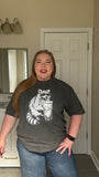 Racoon with Iced Coffee Comfort Colors Tee
