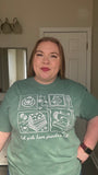 Hot girls Have Grandma Hobbies Comfort Colors Tee