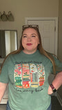 No Such Thing As Too Many Books Comfort Colors Tee