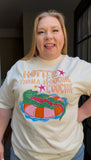 Hotter Than A Hoochie Coochie Gator Comfort Colors Tee