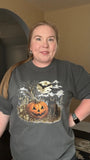 Cat Pumpkin Crewneck or Tee