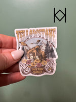 Yellowstone Waterproof Sticker