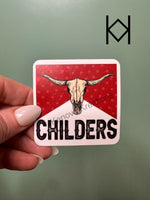 Childers Waterproof Sticker