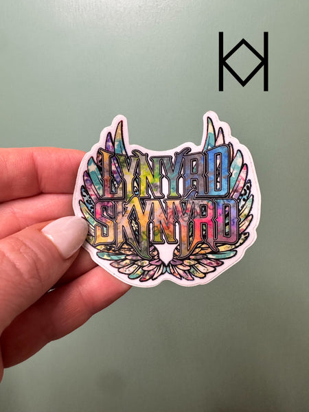 Lynard Skynard Waterproof Sticker