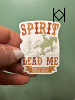 Spirit Lead Me Waterproof Sticker