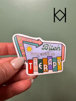 Therapy Waterproof Sticker